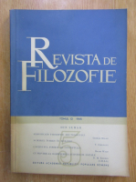 Revista de Filozofie, tomul 12, nr. 5, 1965