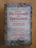 Webster's Dicitonary and Thesaurus