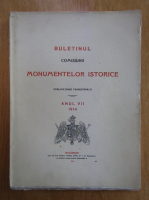 Buletinul Comisiunii Monumentelor Istorice, anul VII, 1914