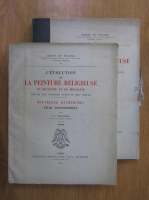 I. D. Stefanescu - L'evolution de la peinture religieuse en Bucovine et en Moldavie (2 volume, atlas si texte)