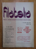 Revista Filatelia, anul XXXV, nr. 8, august 1986