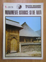 Anticariat: Revista Monumente istorice si de arta, nr. 1, 1979