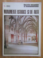 Revista Monumente istorice si de arta, nr. 1, 1983