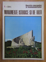 Anticariat: Revista Monumente istorice si de arta, nr. 1, 1984