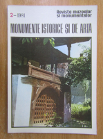 Revista Monumente istorice si de arta, nr. 2, 1981