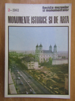 Revista Monumente istorice si de arta, nr. 2, 1983