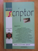 Revista Scriptor, anul III, nr. 3-4, martie-aprilie 2017