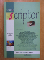 Revista Scriptor, anul III, nr. 5-6, mai-iunie 2017