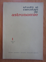 Studii si cercetari de astronomie, volumul 12, nr. 1, 1967