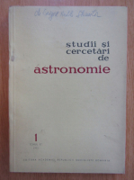 Studii si cercetari de astronomie, volumul 17, nr. 2, 1972