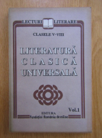 Literatura clasica romana si universala. Clasele I-IV (volumul 1)