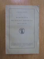 Memoriile sectiunii istorice, seria III, volumul 19, 1937