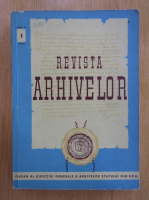 Revista Arhivelor, anul VI, nr. 1, 1963