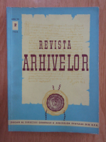 Revista Arhivelor, anul VII, nr. 2, 1964