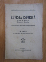 Revista istorica, anul I, nr. 4, aprilie 1915