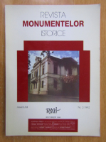 Revista Monumentelor istorice, anul LXI, nr. 2, 1992