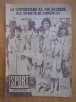 Revista Sport, nr. 7, iulie 1983