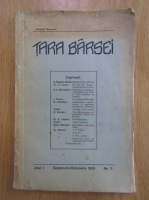 Anticariat: Revista Tara Barsei, anul I, nr. 3, septembrie-octombrie 1929