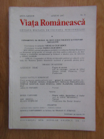 Anticariat: Revista Viata Romaneasca, anul LXXXII, nr. 8, august 1987