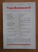 Anticariat: Revista Viata Romaneasca, anul LXXXIV, nr. 3, martie 1989