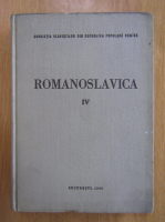 Romanoslavica (volumul 4)