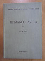Romanoslavica (volumul 6)
