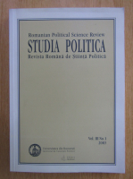 Studia Politica. Revista romana de stiinta politica, volumul 3, nr. 1, 2003