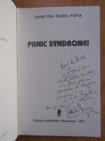 Dumitru Radu Popa - Panic Syndrome! (cu autograful autorului)