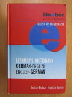 Learner's Dictionary. German-English, English-German