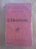 Lucien Poincare - L'Electricite