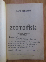 Matei Albastru - Zoomorfista (cu autograful autorului)