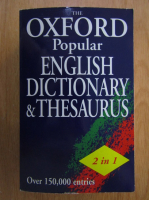 Oxford Popular English Dictionary and Thesaurus