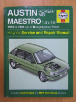 Austin Maestro Service and Repair Manual