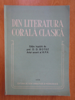 D. D. Botez - Din literatura corala clasica