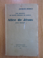 Jacques Debout - Alice de Jesus