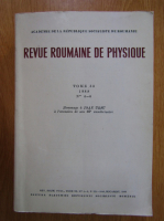 Revue roumaine de physique, tomul 33, 1988