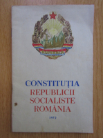 Anticariat: Constitutia Republicii Socialiste Romania