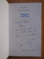 Ion C. Stefan - Intalnirea de la muzeu (cu autograful autorului)