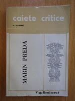 Revista Caiete critice, nr. 3-4, 1987