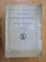 Analele Academiei Romane, seria III, volumul 25, 1942-1943
