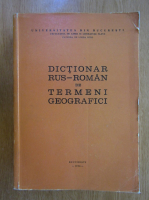 Dictionar rus-roman de termeni geografici