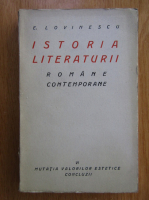 Eugen Lovinescu - Istoria literaturii romane contemporane (volumul 6)