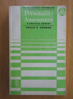 Philip Vernon - Personality Assessment