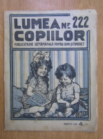 Revista Lumea copiilor, anul V, nr. 222, aprilie 1926