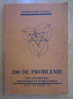 Constantin Cocea - 200 de probleme din geometria triunghiului echilateral