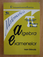 Ioan Dancila - Matematica. Algebra examenelor