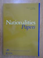 Anticariat: Nationalities Papers, volumul 37, nr. 1, ianuarie 2009