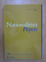 Nationalities Papers, volumul 37, nr. 4, iulie 2009