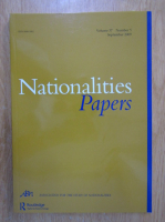 Nationalities Papers, volumul 37, nr. 5, septembrie 2009