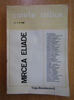 Revista Caiete critice, nr. 1-2, 1988